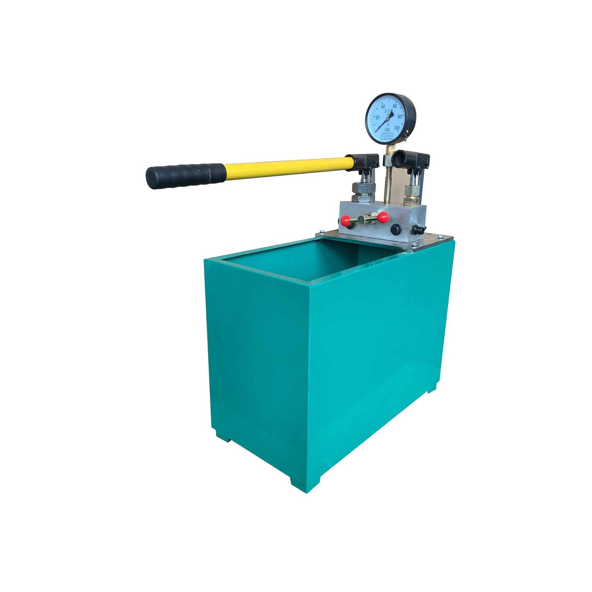 2DSY-10~100手动试压泵自来水管道打压机压力泵测压检漏工具手压