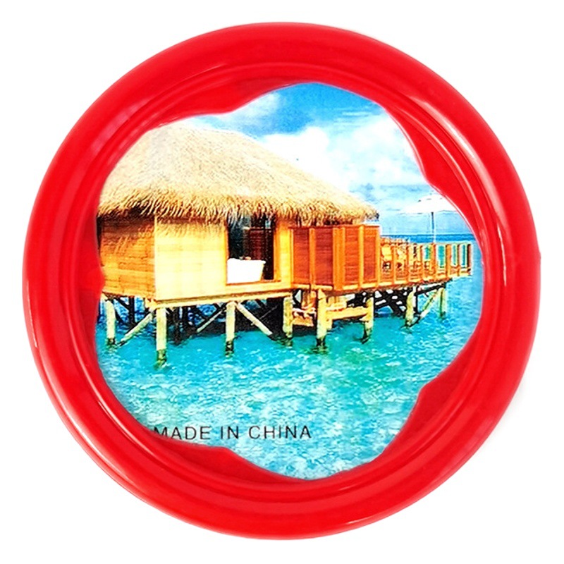 Factory wholesale small round mirror portable plastic border mirror travel mirror cosmetic mirror daily necessities 1 yuan store supply