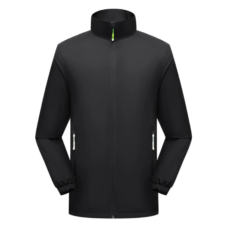 Штурмовая куртка с воротником на заказ печатная рабочая куртка с логотипом тонкая ветрозащитная и водонепроницаемая корпоративная ветровка для мужчин и женщин