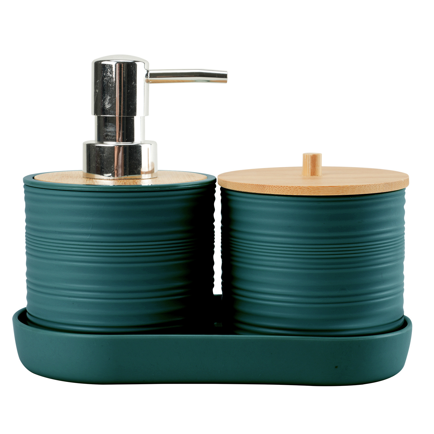 Juego de 3 piezas 5003 - verde oscuro