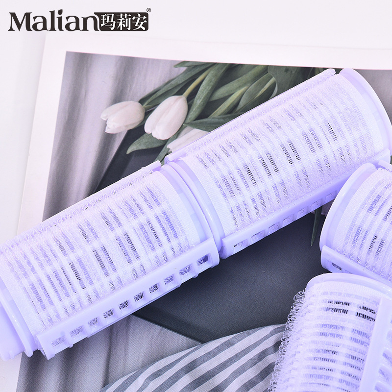 Marian 3 paquetes de rizos de cabello de empalme DIY estilo de velcro rizos tubo de cabello float broches 1405