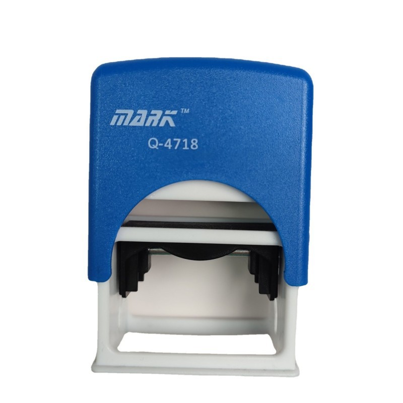 MARCA el texto del sello de tinta sello automático del nombre del Tirón con el material de encargo del sello del cartucho de tinta