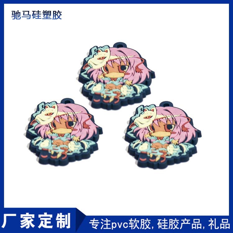 pvc软胶卡通磁性冰箱贴 硅胶滴胶磁贴 3d立体软磁贴滴塑冰箱贴