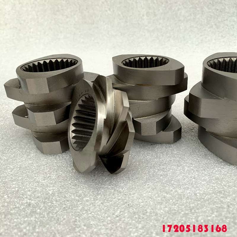 50/52双螺杆挤出机螺套 密炼辊SME ZME 65机芯轴料筒耐磨套