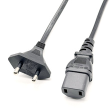 ISI BIS印度二插兩孔品字尾C17印度音響台燈醫療電視廣告機電源線