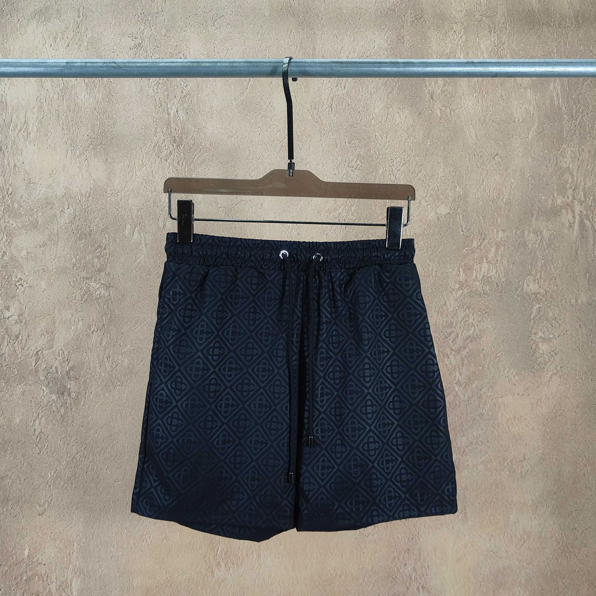 Summer fashion print beach shorts, cross-border CA trendy brand casual five-point shorts, unisex European style alternative.
