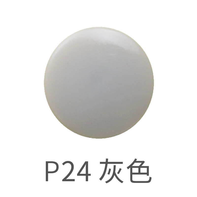 60 colores en stock T5 botón a presión de plástico pequeño lote de resina botón a presión ropa de bebé protección del medio ambiente POM botón a presión de plástico