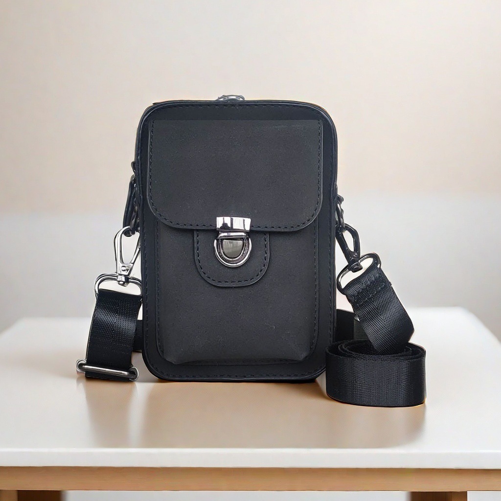 新款磨砂皮男包单肩斜挎包男士腰包手机包淘宝热卖休闲包