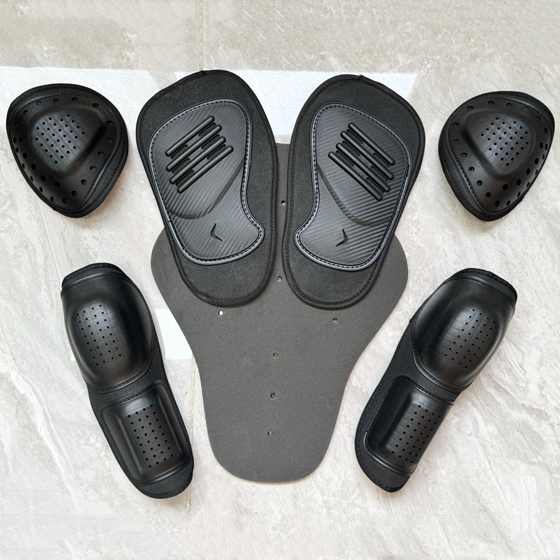 Motorcycle Riding Gear Protective Gear Set, Hip Protection, Back Protection, Chest Protection, Knee Protection, Elbow Protection, Shoulder Protection, Built-In Protective Gear