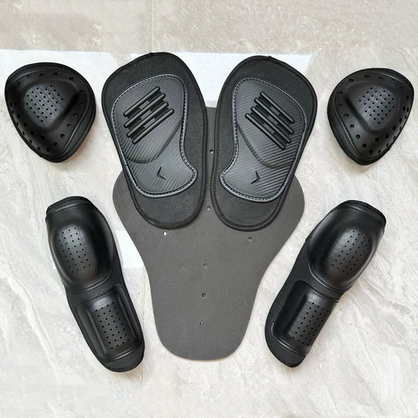 Motorcycle Riding Gear Protective Gear Set, Hip Protection, Back Protection, Chest Protection, Knee Protection, Elbow Protection, Shoulder Protection, Built-In Protective Gear