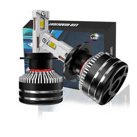 星盛源X20双铜管大功率汽车led大灯雾灯H7H11H19005H4前照灯外贸