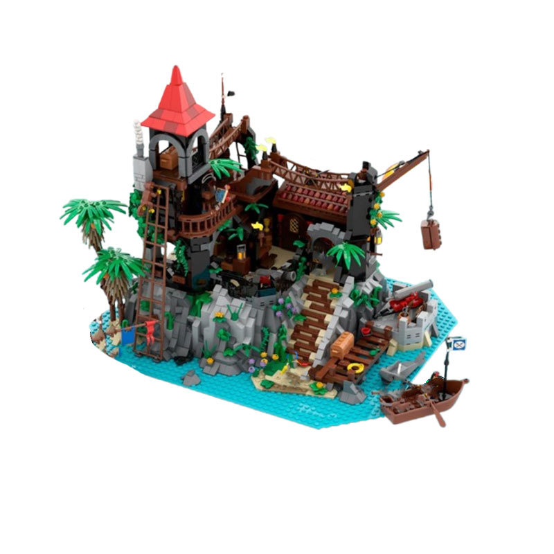 Pirate Castle Building Block Set Educational Construction Toy_voghion.com