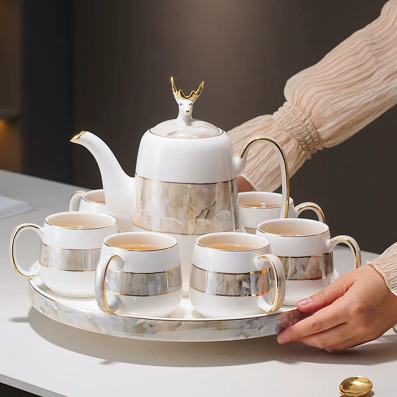 Чайный набор, стиль légère luxury, свадебный подарок, подарок на день рождения