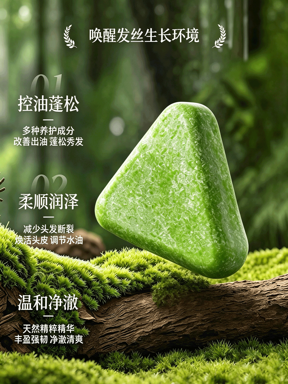 Cebai Ye Usma Shampoo Bar 100g Handmade Herbal Cleansing Bar for Oily Hair Refreshing Fluffy Feel quality and texture