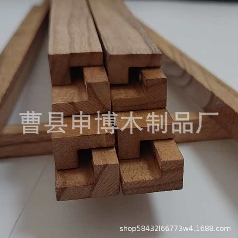 炭烧喷漆桐木线条-1