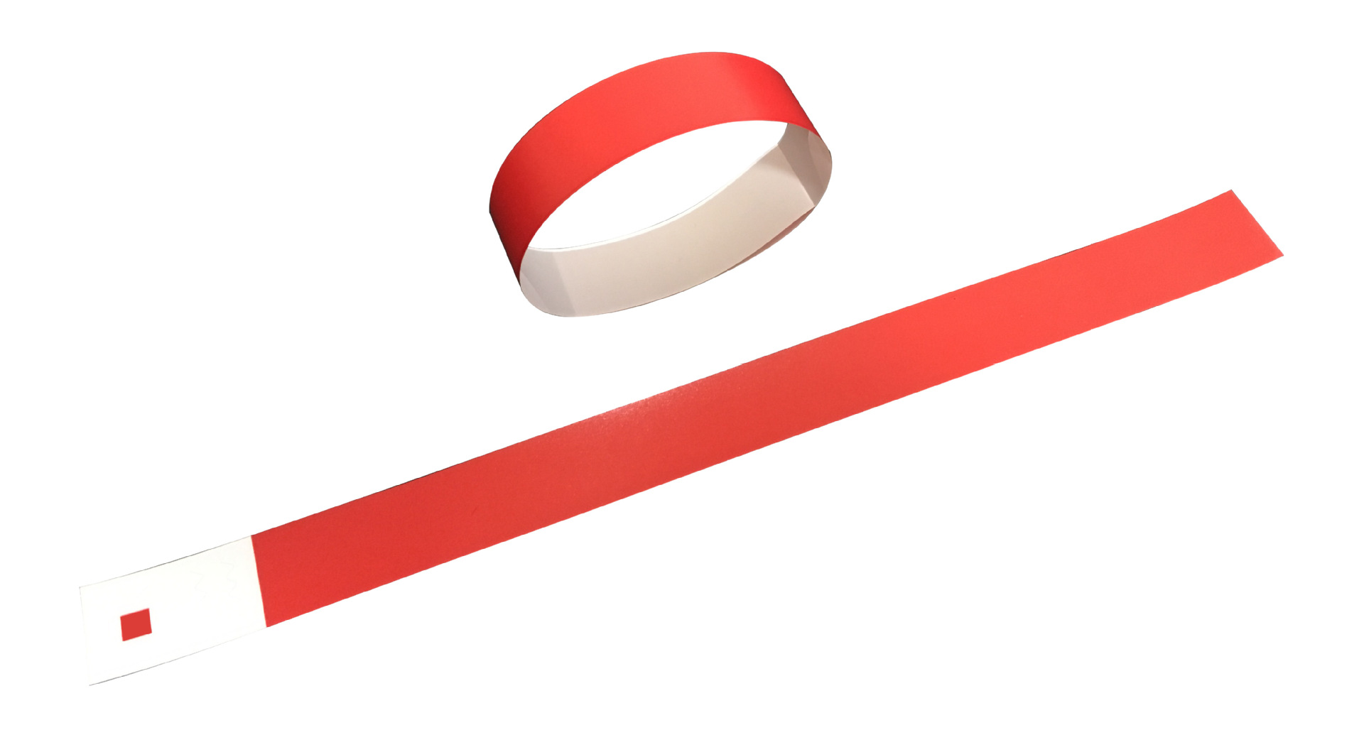 합성 종이 레드 100 스트립