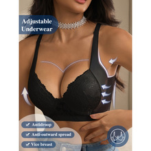 V 34343 Plus size gathered bra �����£�������¿羳��ó