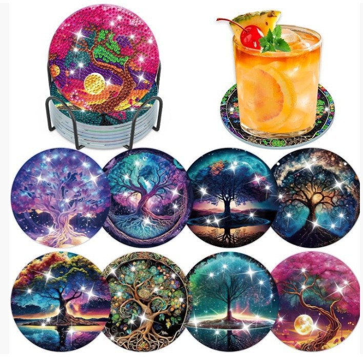 Transfronterizo para 5D pintura de diamantes artística cojín de taza creativo nuevo estilo de animación DIY pintura de diamantes decoración cojín de taza