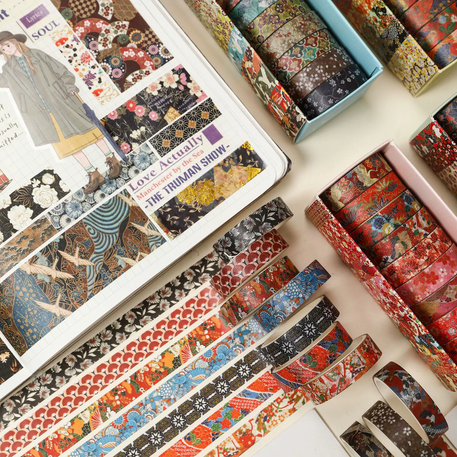 Paper tape, set, (Cross-border trading)