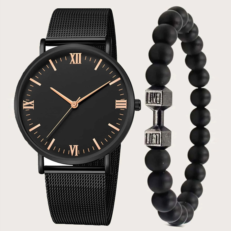 Casual Solid Color Quartz Men's Watches display picture 2