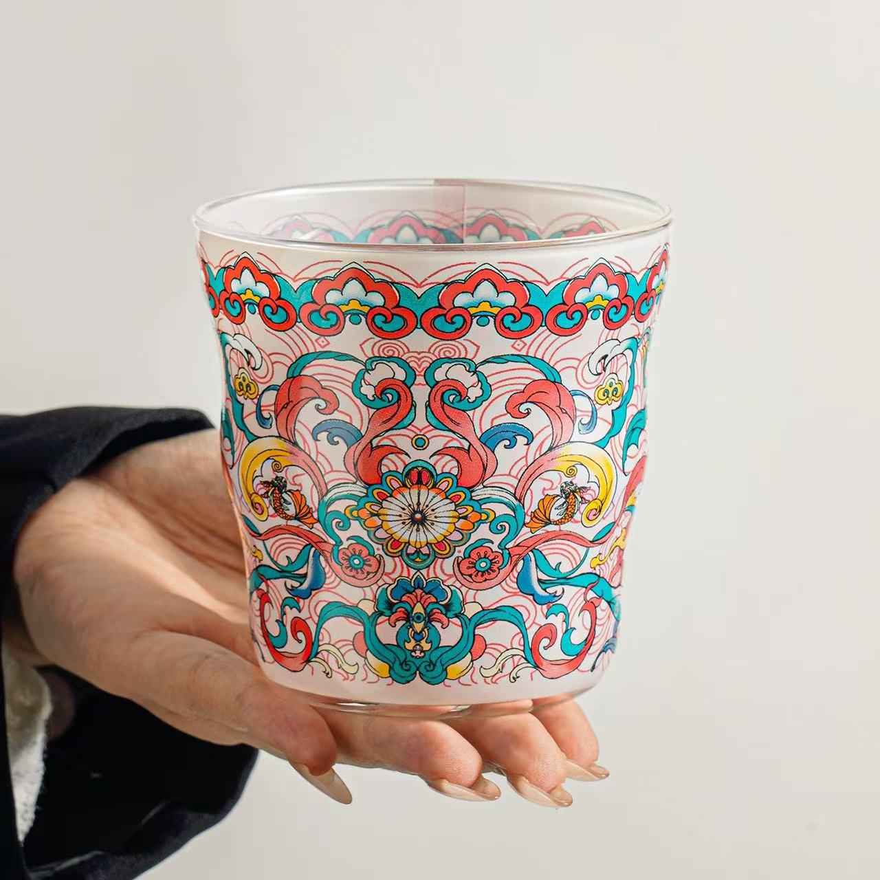 Regalo de cumpleaños para chicas tazas de vidrio de alta calidad para acompañantes de regalo de alta calidad exquisita taza de agua caja de regalo image 6