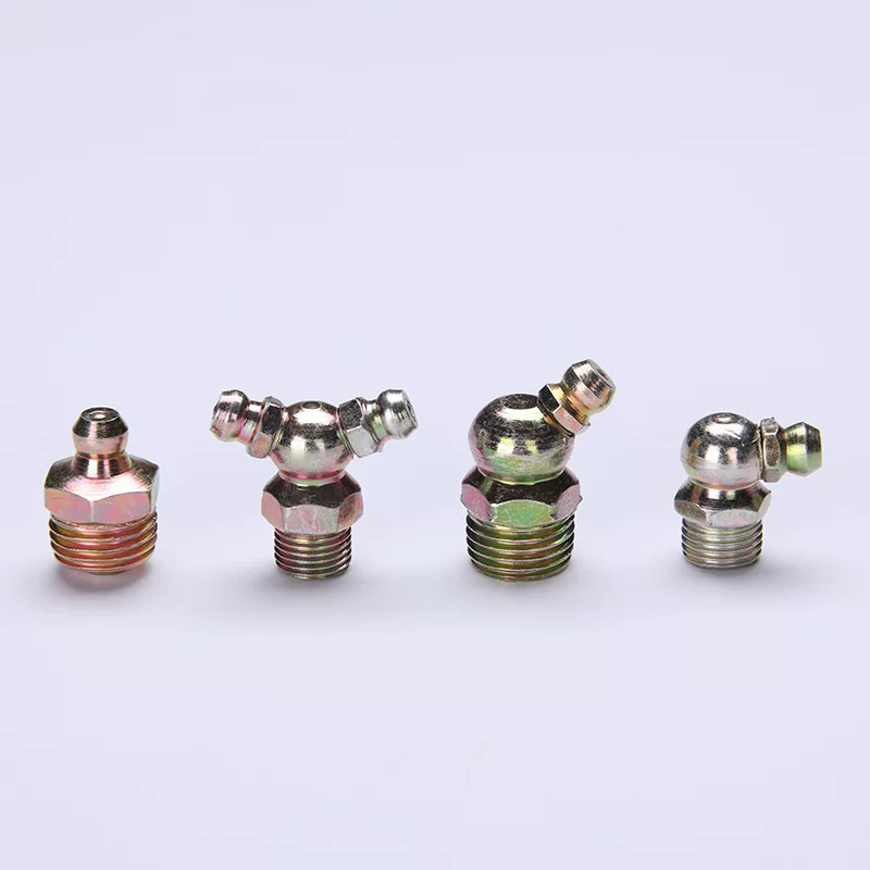 樱芝雪 Supply M10*1 color zinc straight oil nozzle, curved oil nozzle, double-ended iron oil nozzle, supplied by the manufacturer