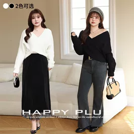 大码连衣裙;大码休闲套装;大码T恤