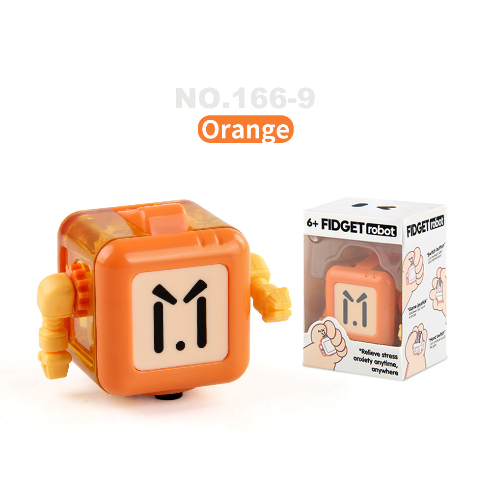 166-9 descompresión robot naranja Inglés caja 43G
