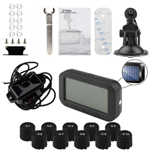 Xiaofei günəş enerjili 10 təkərli yük maşını TPMS real vaxt monitorinq xarici sensor dəsti