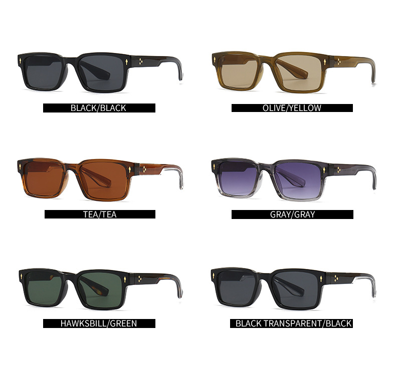 Outdoor Occasion Solid Color Pattern Casual Simple Style Solid Color PC UV400 Protection Square Full Frame Women's Sunglasses