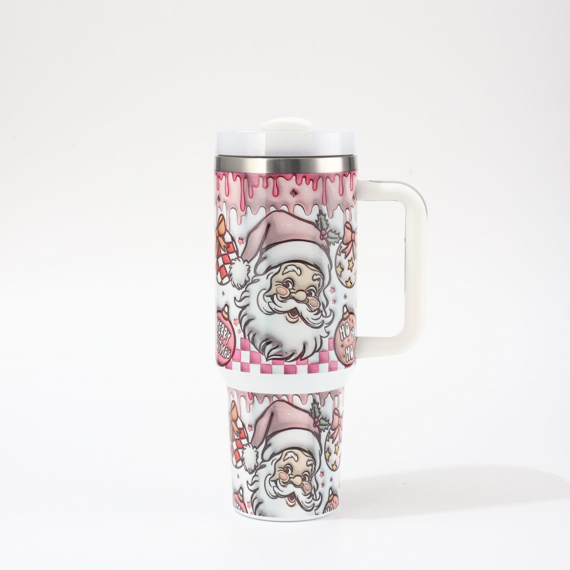 Pintura por pulverización de plástico de acero inoxidable 30oz taza de automóvil manejo de automóvil taza de aislamiento de vacío de doble capa taza de cerveza de aislamiento de frío