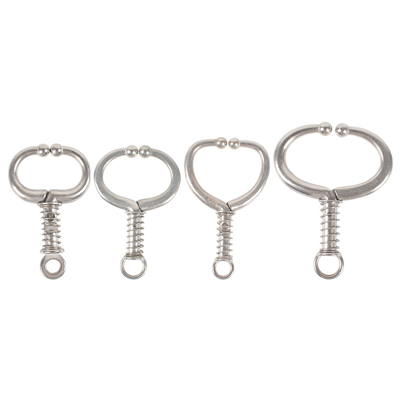 Anillo de Nariz de buey Alicates de Nariz de buey grandes Alicates de tracción de Nariz de buey de metal de acero inoxidable