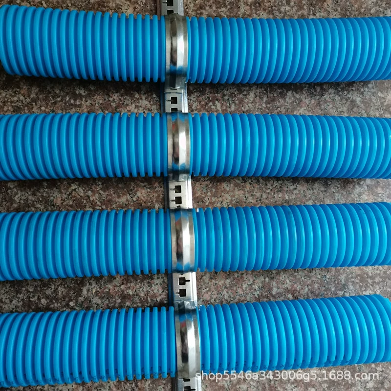 PE труба свежего воздуха, фиксированная установка, лифт, кронштейн из оцинкованной нержавеющей стали, вставка, пряжка для карты, золотая пряжка