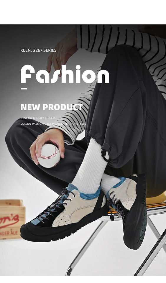 Giày sneaker nữ cổ thấp da lộn mờ phong cách retro đế dày buộc dây — 3679 kaki, 3679 màu hồng, 3679m Trắng và Xanh, 3679m màu trắng và xanh lá cây chi tiết 4