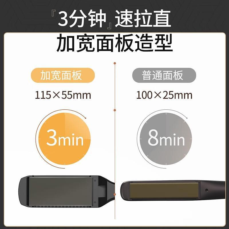 Tujiang ヘアストレートナー理髪店特別なヘアストレートナークリップ髪を傷つけないプロのヘアサロンデッキアイロンプレート卸売|undefined