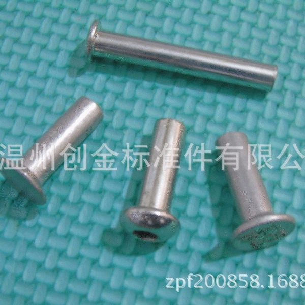 温州厂家批发敢沉头铆钉 深孔铆钉 半空心铆钉 非标铆钉