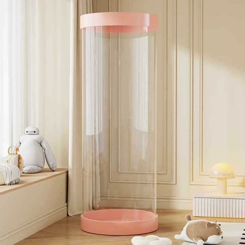 Прозрачная трубка для хранения игрушек, детский дисплей для кукол, увеличенная емкость, упаковка, ведро для хранения