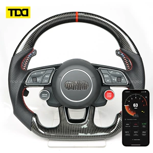 Applicable to Audi S/RS models carbon fiber LED shift paddles