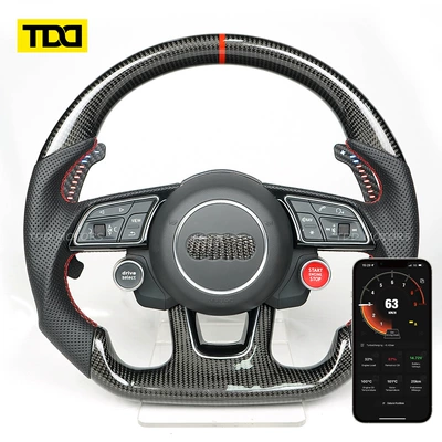 Audi – Carbon Fiber LED Steering wheel