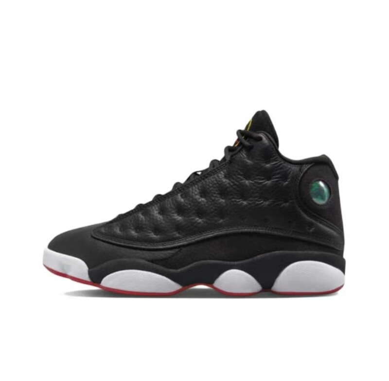 莆田靴 AJ13 純正オリジナル Qiao 13 通気性クッション性滑り止めミッドトップスポーツシューズメンズハイトップ実用的なバスケットボールシューズ|undefined