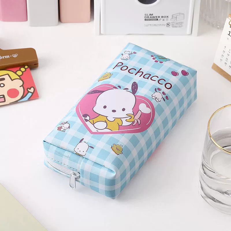 Sanrio, cartoon capacious pencil case, stationery