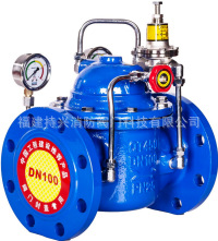 法兰减压阀 200X-16Q 铜阀座 普通配置大体.p