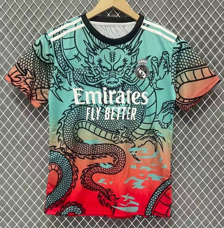特别版足球服皇马巴西2526跨境短袖t恤休闲运动球衣球迷西甲球队|undefined