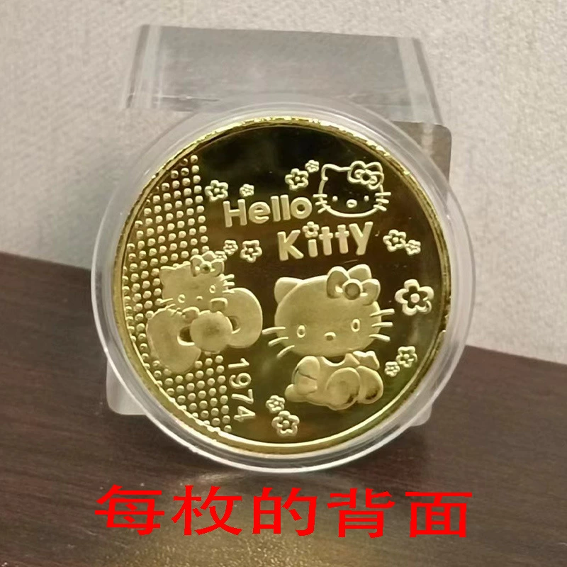 Hello kitty, coins, commemorative medal