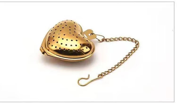 Casual Solid Color Stainless Steel Tea Filter 1 Piece display picture 1