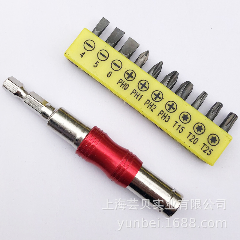 1/4 "multi-ángulo de extensión direccional varilla magnética destornillador eléctrico mango hexagonal 6,35mm cabeza del lote de liberación rápida autoblocante biela