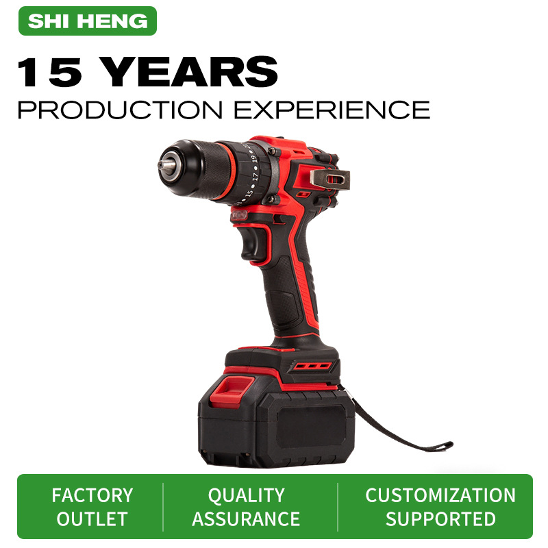 Transfronterizos de alta potencia 16.8v taladro de mano sin escobillas batería recargable dos electricidad una carga de comercio exterior taladro de pistola de litio image 1