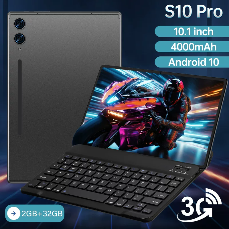 Планшет-ноутбук Pro S10, 32 ГБ, 3G, Android