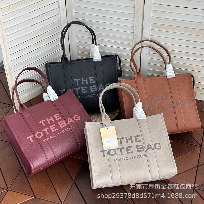 Mj New Model 41cm Large Size First-Layer Cowhide Tote Bag Shoulder Handbag Women's Shopping Bag Promotion Mj New Model 41cm Large Size First-Layer Cowhide Tote Bag Shoulder Handbag Women's Shopping Bag Promotion