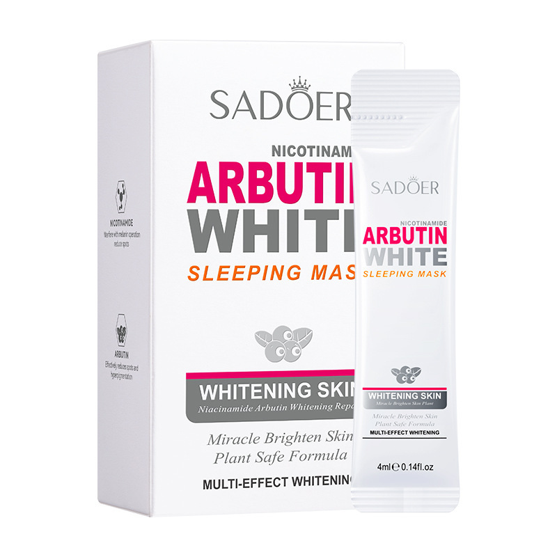 Inglés completo SADOER aloe vitamina C nicotinamida buena noche película congelada máscara para dormir comercio exterior transfronterizo al por mayor